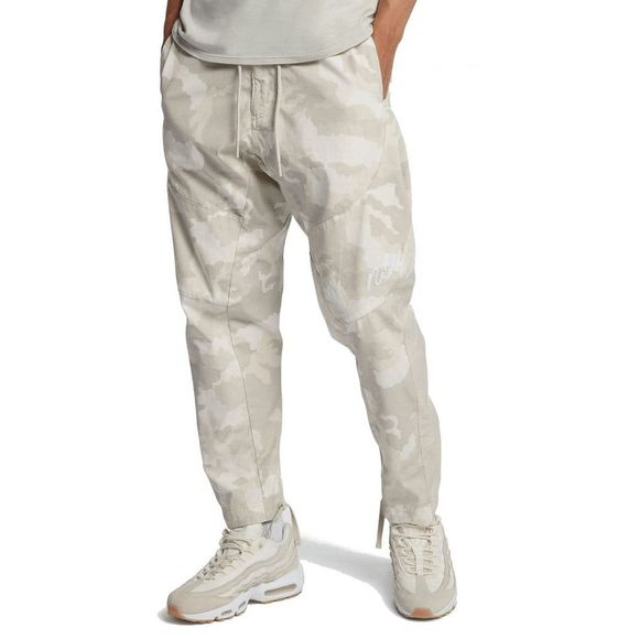 NEW Mens Small NIKE Sportswear NSW NSP Pant Camo Silver Woven Cotton 930253-121 - Picture 1 of 5